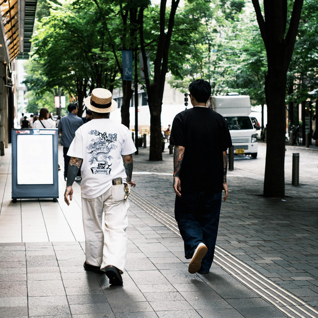 EN × TRADMAN’S TEE / WHITE 詳細画像